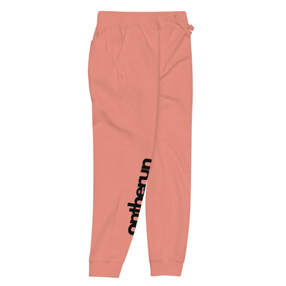 ontherun Unisex Fleece Sweatpants / Front Print Sweatpants